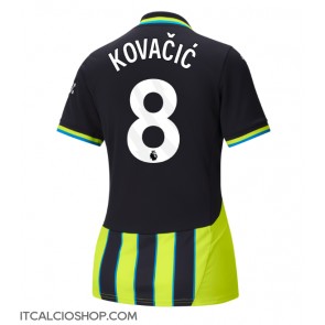 Manchester City Mateo Kovacic #8 Seconda Maglia Femmina 2024-25 Manica Corta